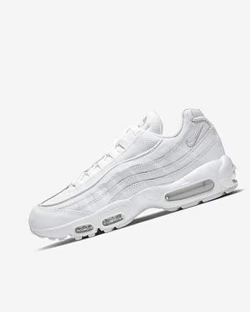 Nike Air Max 95 Essential Blancos Grises Blancos | MX 4538